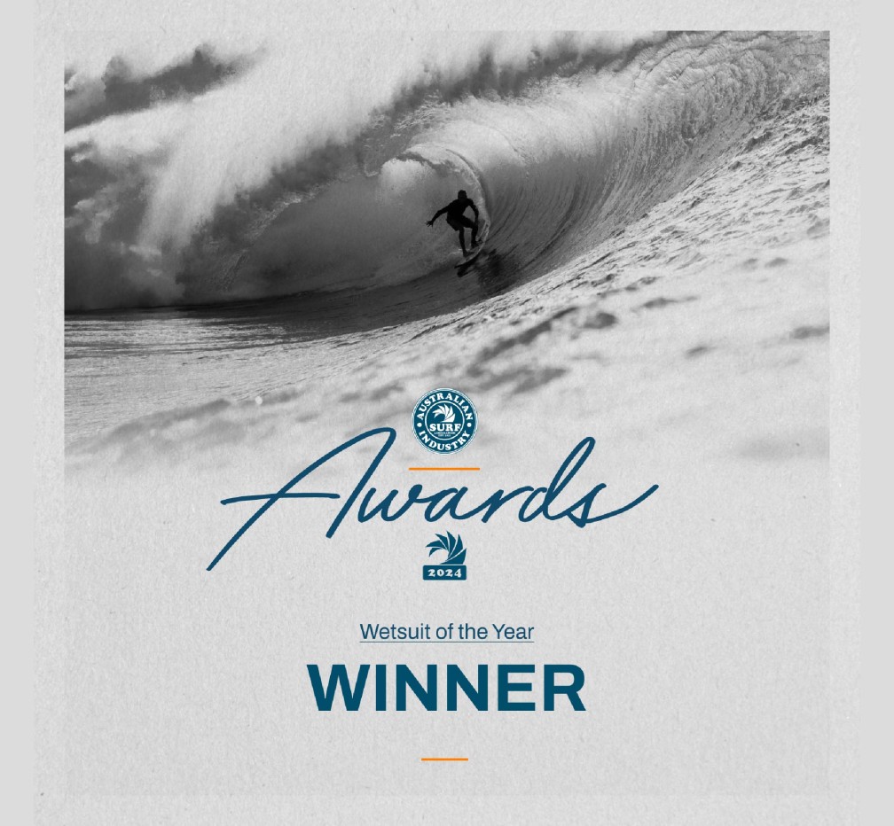 "ชุดเวทสูทแห่งปี" รางวัลจาก Australian Surf Industry Awards 2024